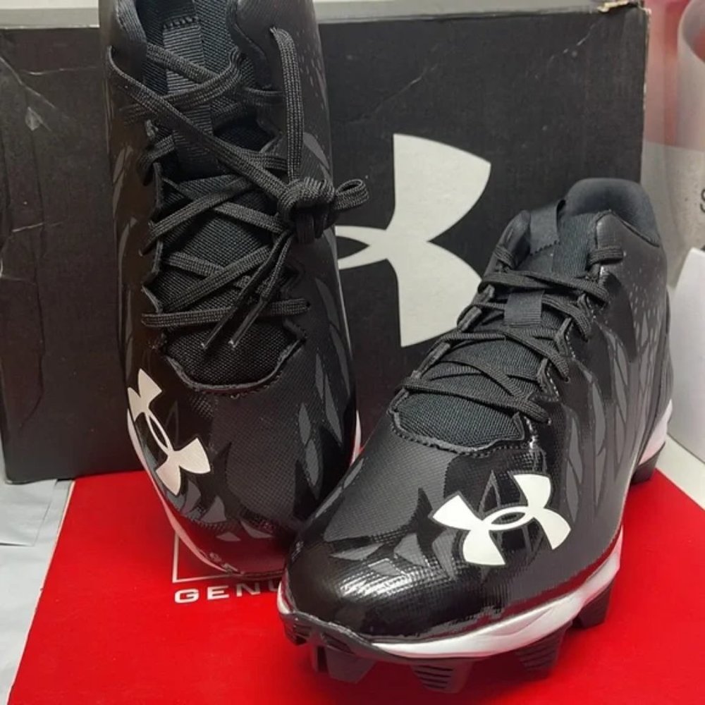 BNWT Under Armour Sports shoes Black/White 10.5 - Picture 4 of 6